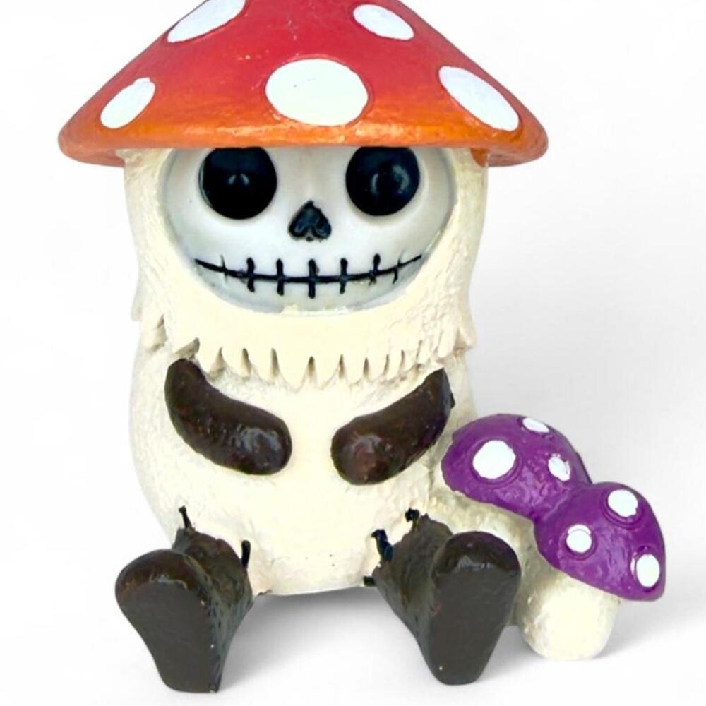 Furrybones "Kinoko" Red Mushroom Collectible
